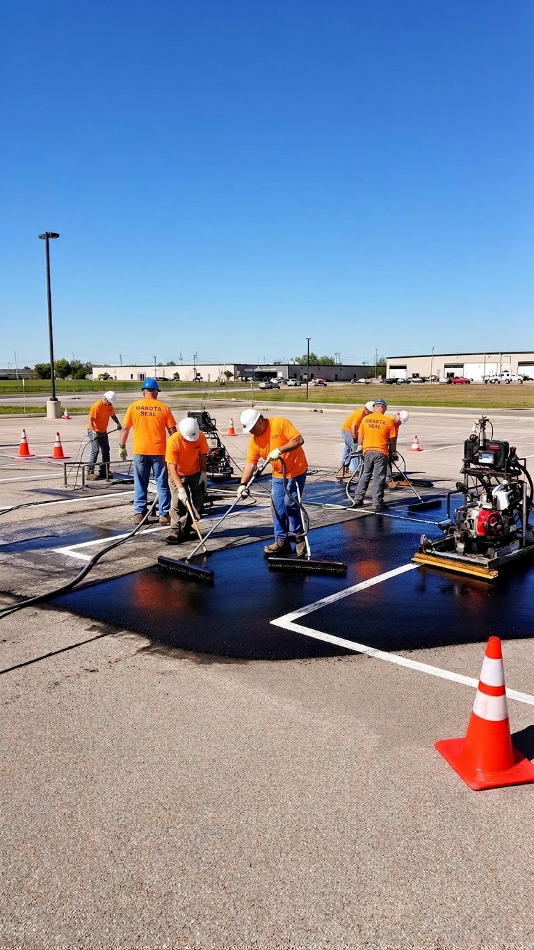 Dakota Seal — 30 years of curb appeal — and a steady pipeline of Sioux Falls parking lot work